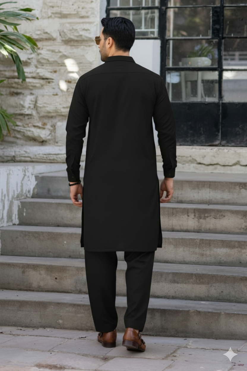 Black Kurta Shalwar