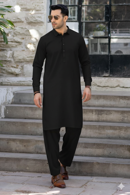 Black Kurta Shalwar