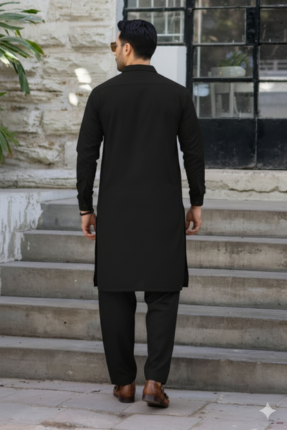 Black Wash & Wear – Crisp Style