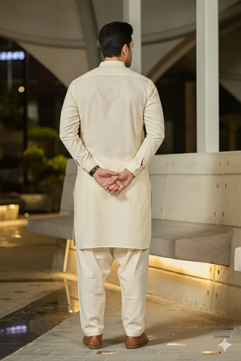 Off White Kurta