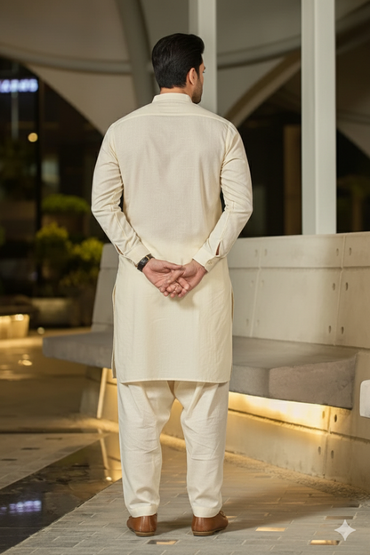 Off White Vibrant Luxury