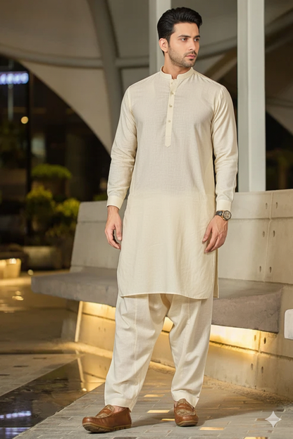 Off White Vibrant Luxury